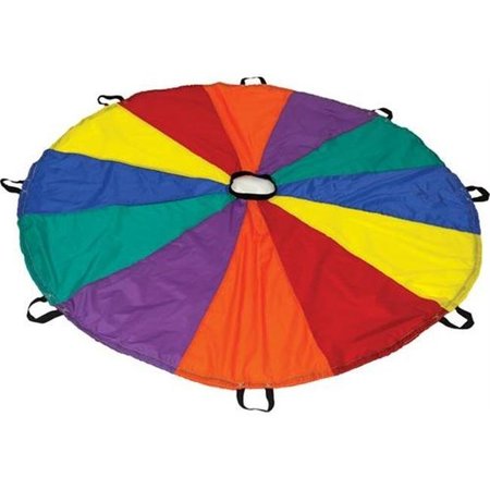 TIME2PLAY Deluxe Parachute - 6 ft. Diameter - 8 Handles TI15797